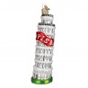 Leaning Tower of Pisa Old World Christmas Ornament